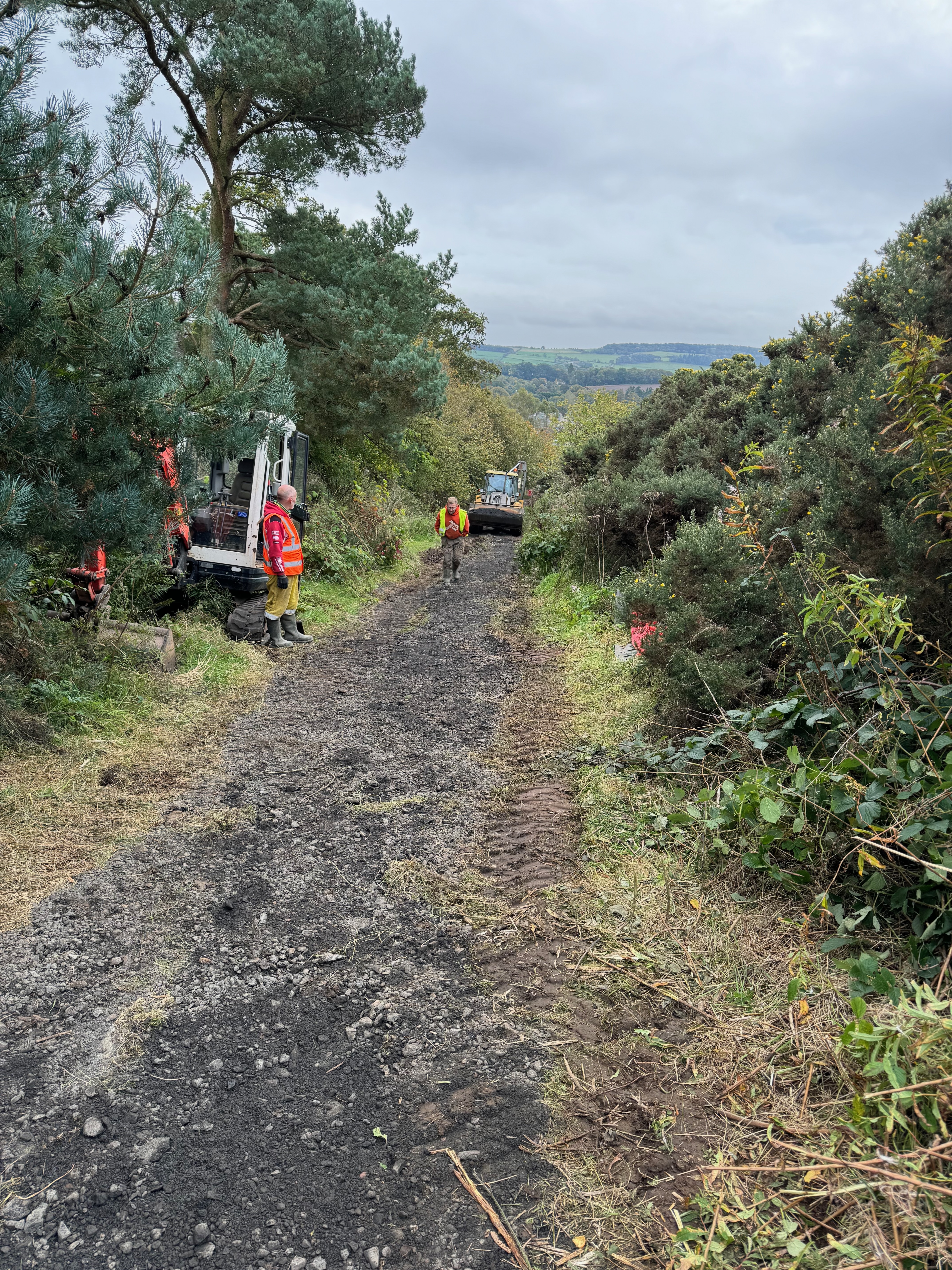 Moor Road Path Works